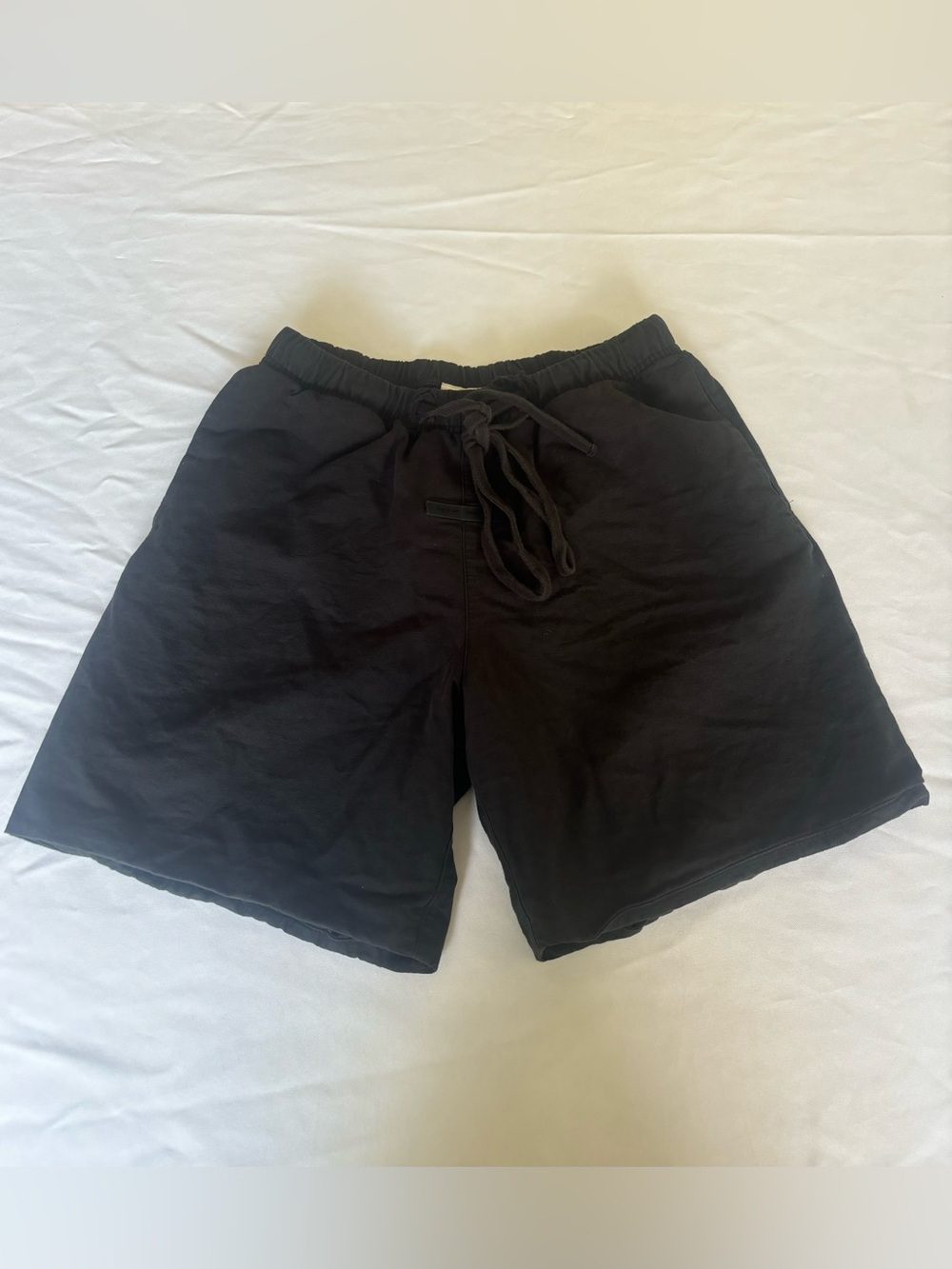 Fear of God Essentials Signature Classic Shorts Black Size XS Mens